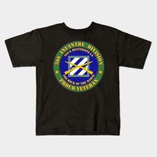 3rd Infantry Division Veteran Kids T-Shirt